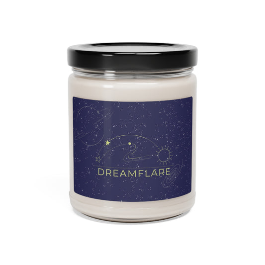 "Dreamflare" 9oz Cinnamon Vanilla Scented Candle